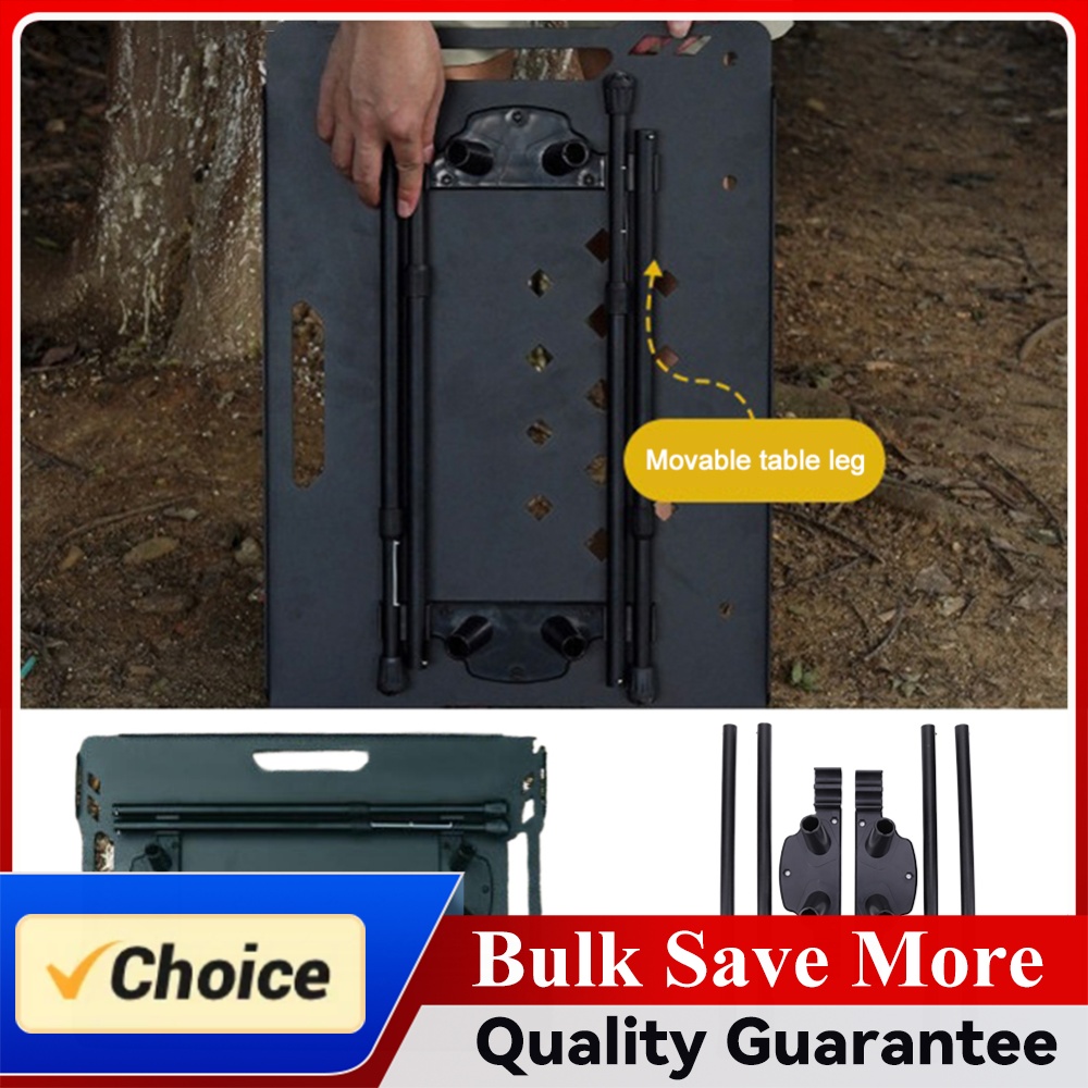 Outdoor Furniture Diy - Folding Camping Table Legs Metal Foldable