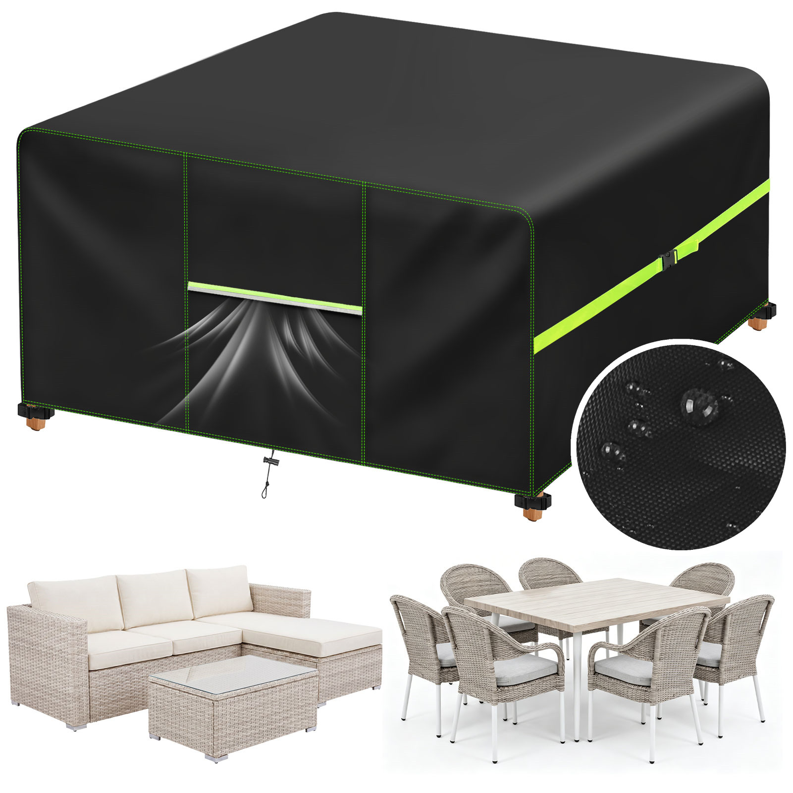 Outdoor Furniture Deals - Garden Furniture Cover With Air Vent