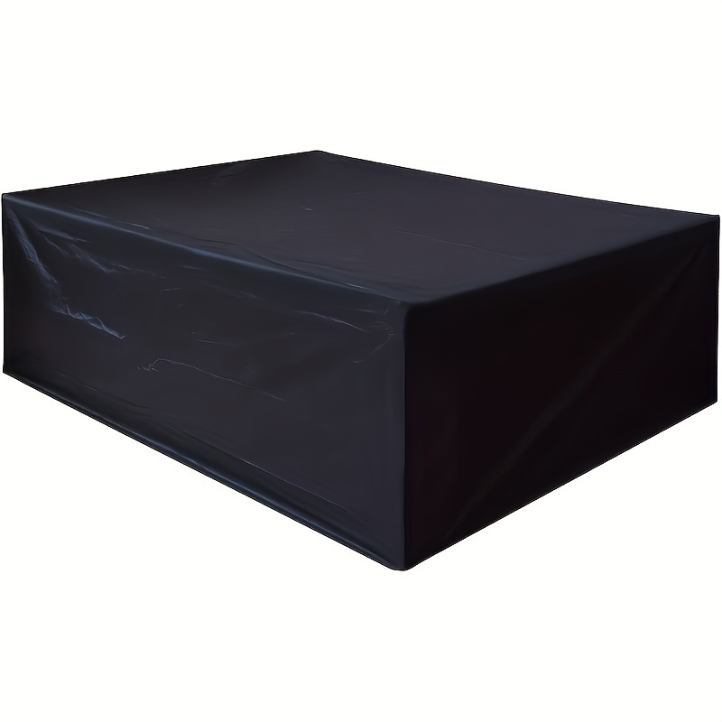 Outdoor Furniture Fabric - Black Outdoor Furniture Cover, 420D Oxford