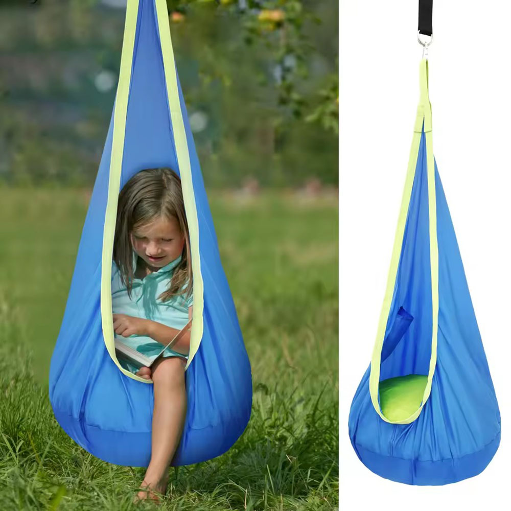 Kids Pod Swing Seat Nylon Hang - Outdoor Furniture Rocking Chair review and price