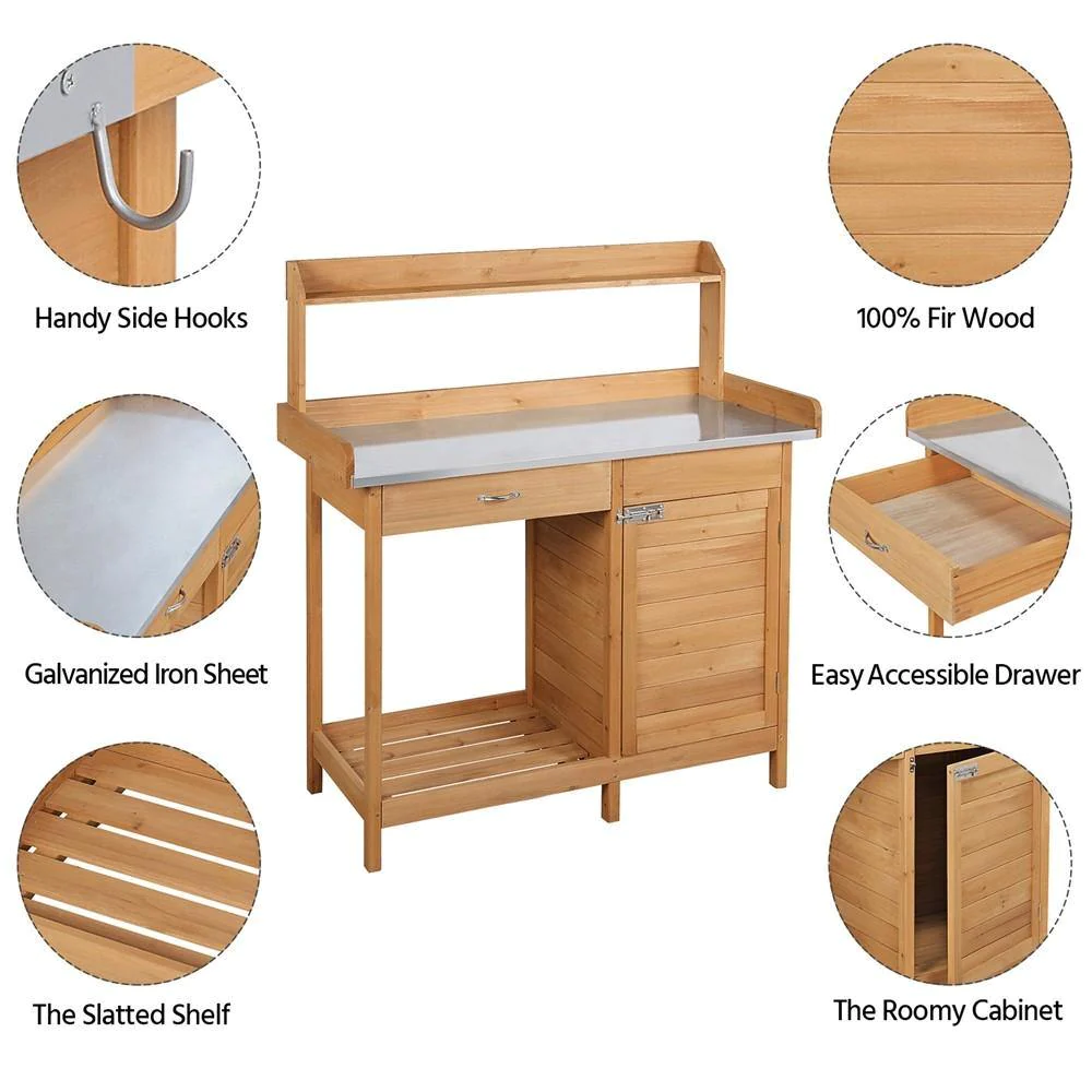Outdoor Home Use Solid Wood Po - Outdoor Furniture Bench review and price