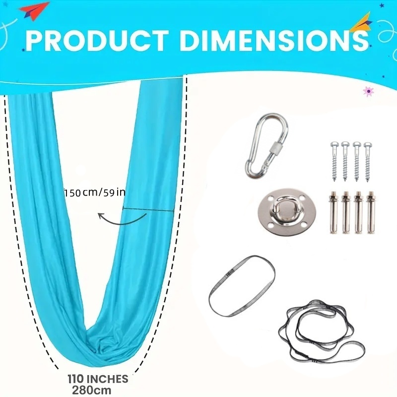 1.5*2.8m Elastic Swing Hammock - Outdoor Furniture Deals review and price