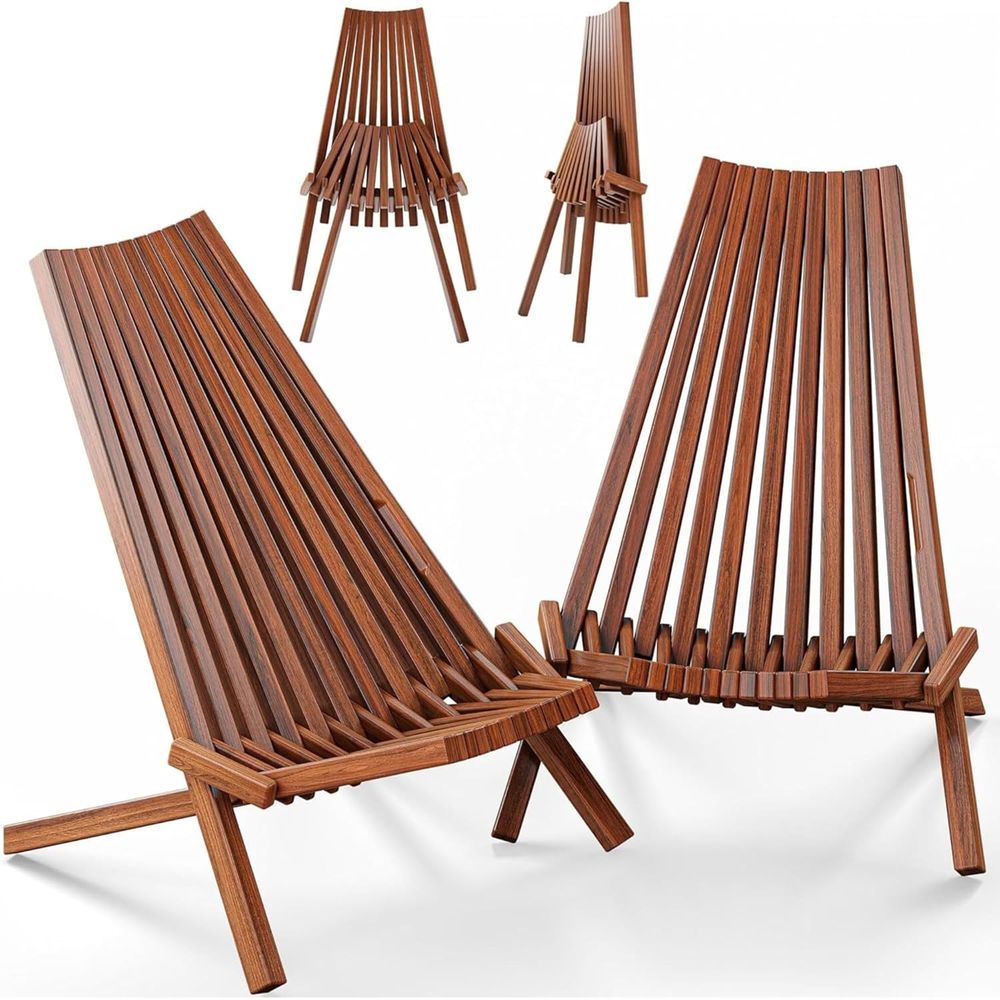 2-Pack Wooden olding Tamarack  - Outdoor Furniture Diy review and price