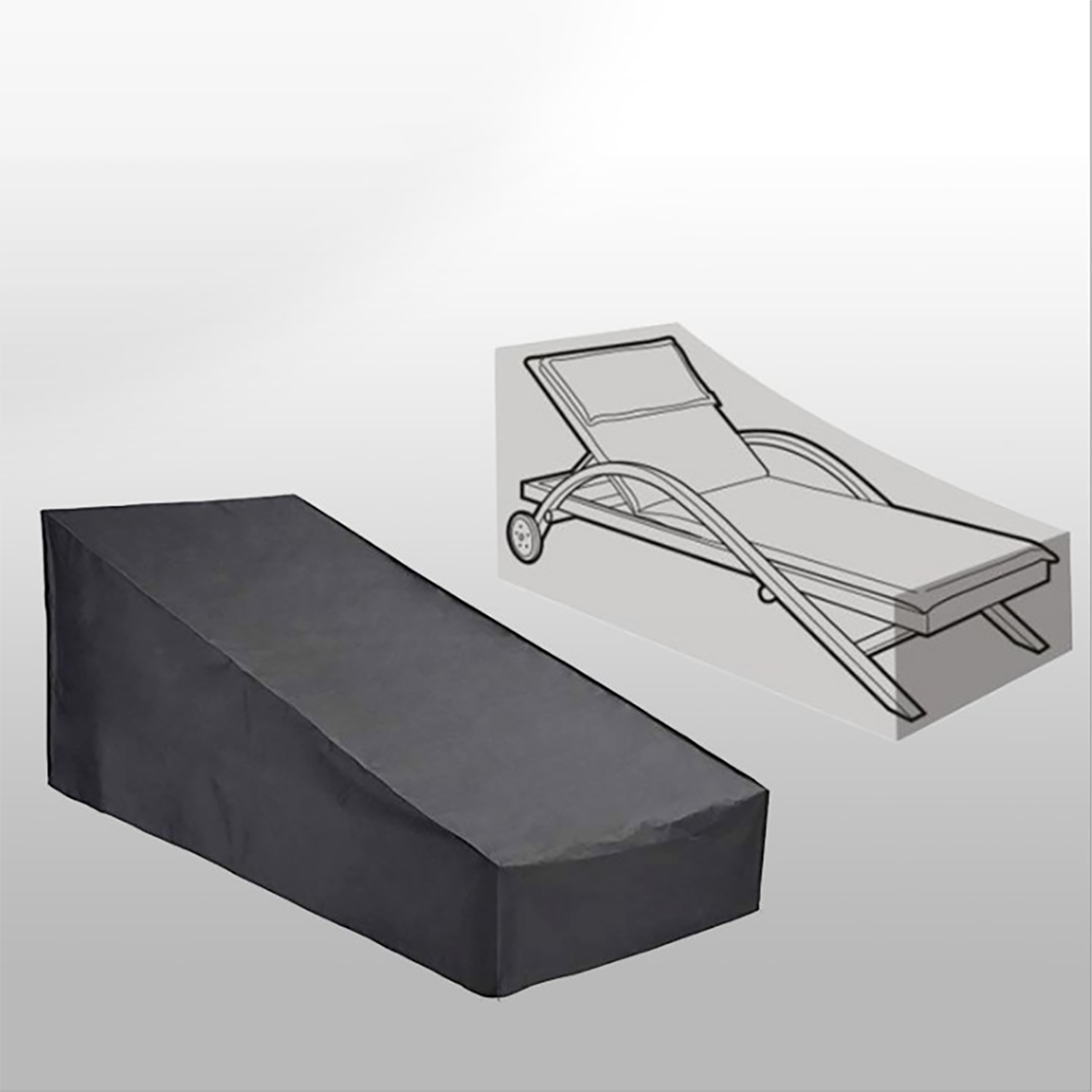 Oxford Fabric Sunlounger Cover - Outdoor Furniture Fabric review and price