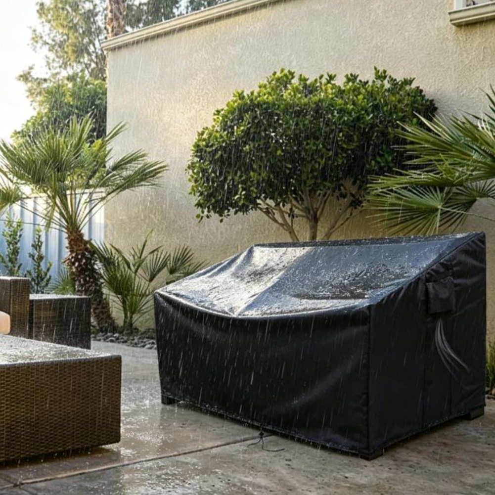 Heavy-Duty Patio Sofa Cover Wa - Outdoor Furniture Fabric review and price