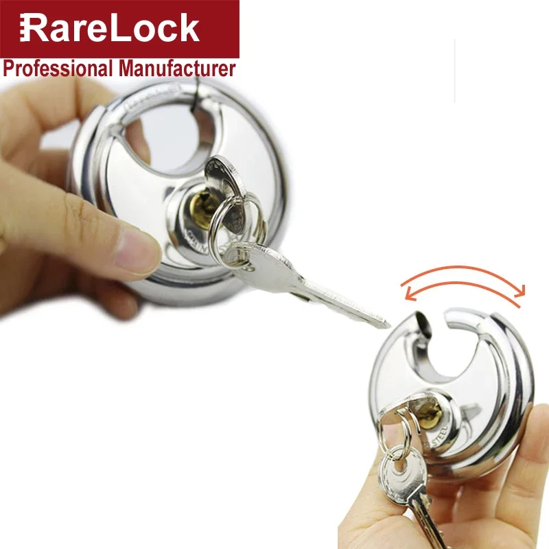 Circle Steel Padlock with 2 Ke - Outdoor Furniture Diy review and price