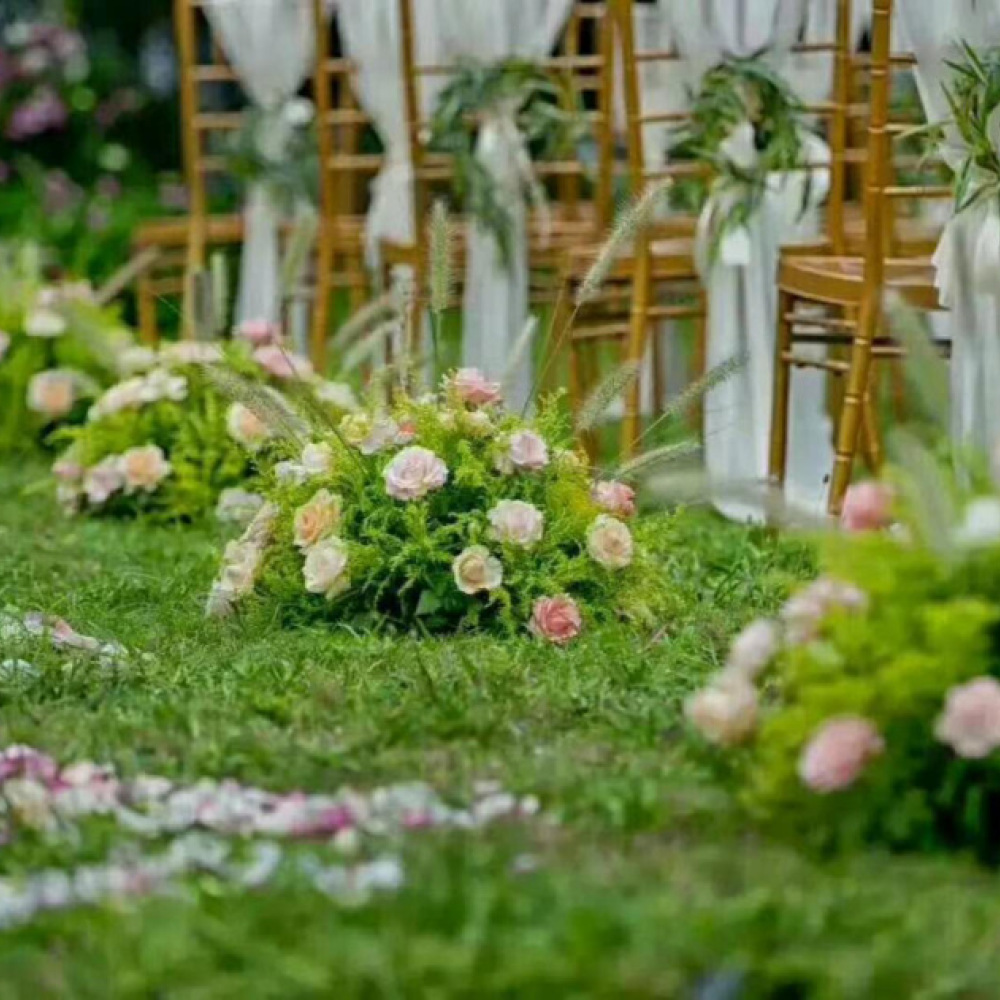 Elegant Gold Bamboo Chair Alum - Outdoor Furniture Rental For Party review and price
