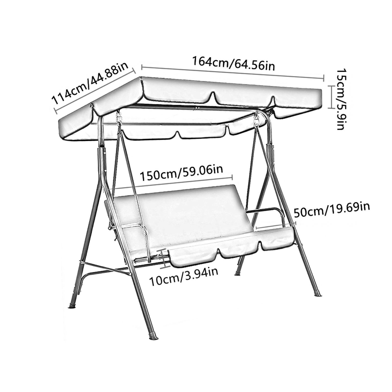 Patio Swing Canopy Rainproof w - Outdoor Furniture Deals review and price