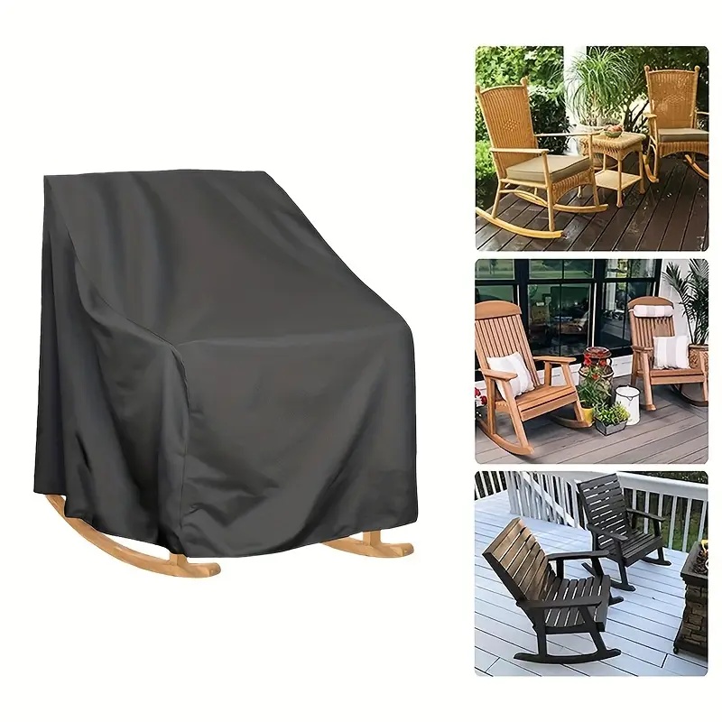 Heavy-Duty Oxford Fabric Outdo - Outdoor Furniture Rocking Chair review and price