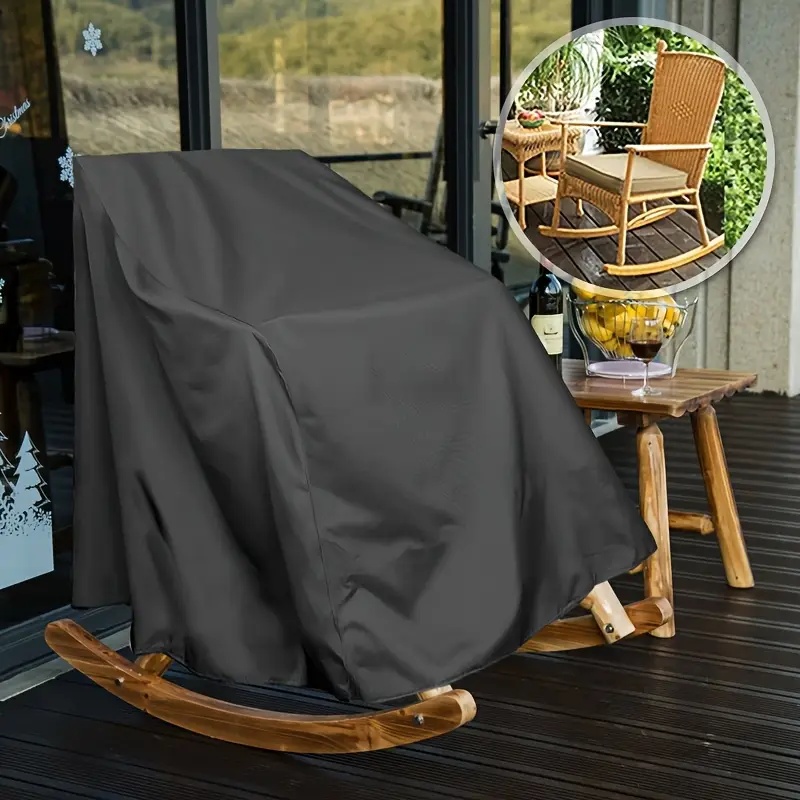 Heavy-Duty Oxford Fabric Outdo - Outdoor Furniture Rocking Chair review and price