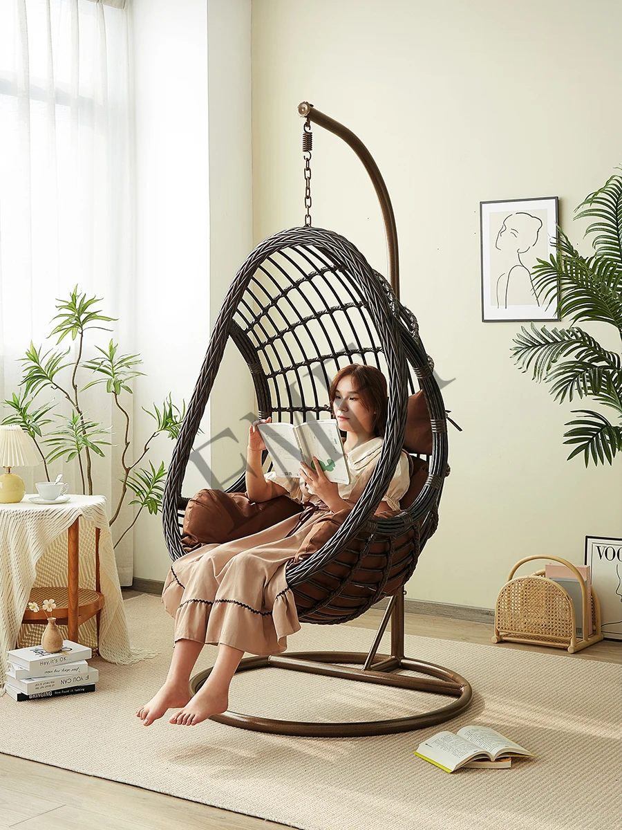 Hanging Basket Rattan Chair Sw - Outdoor Furniture Rocking Chair review and price