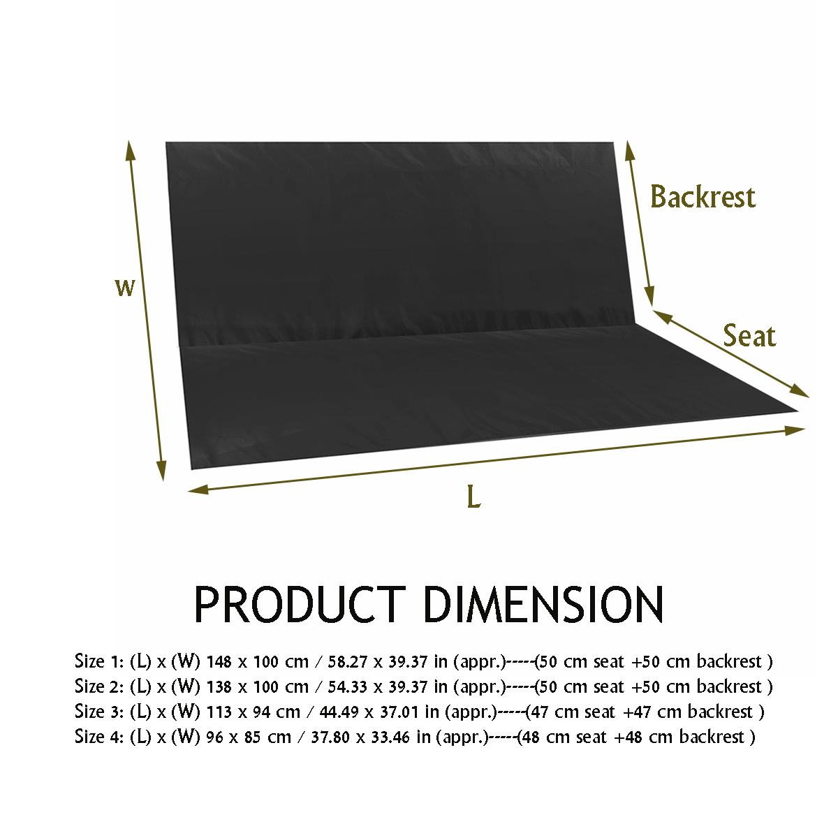 2/3 Seater Swing Cover Chair B - Outdoor Furniture Rocking Chair review and price