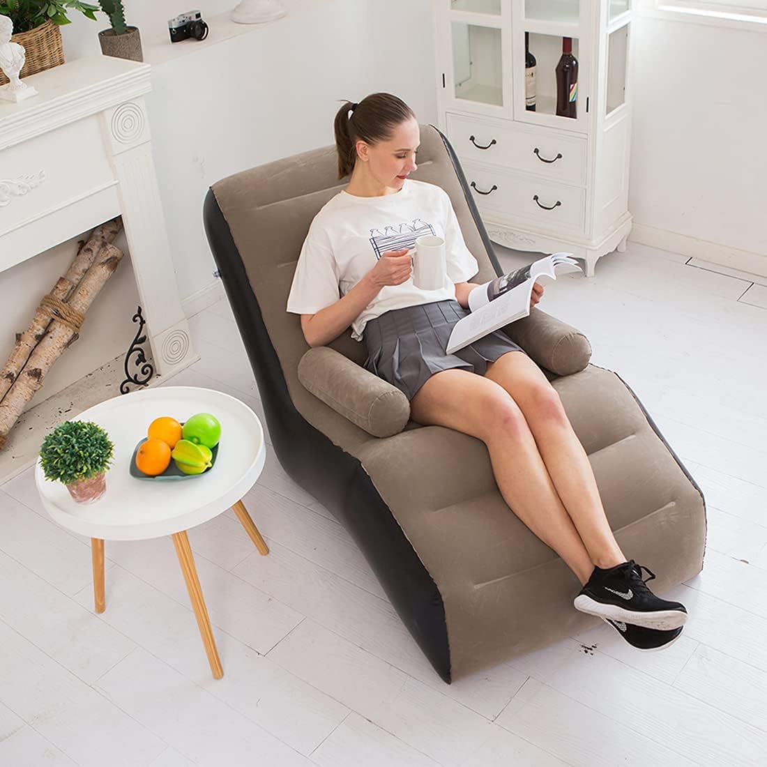Folding Lazy Sofa,Inflatable L - Outdoor Furniture Bench review and price