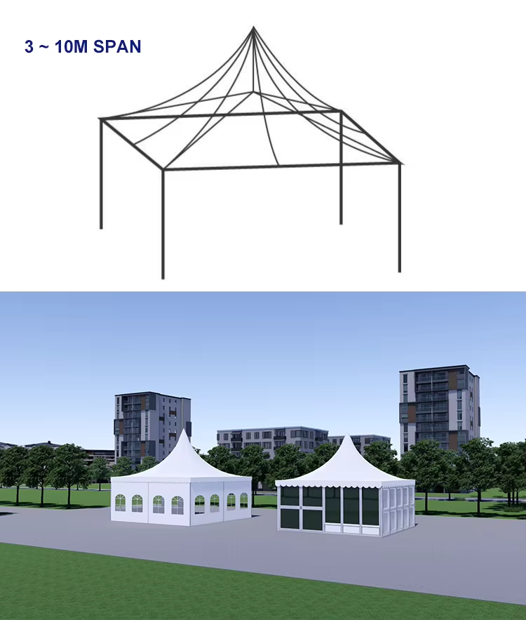 Commercial Pagoda‑Top Marquee  - Outdoor Furniture Rental For Party review and price